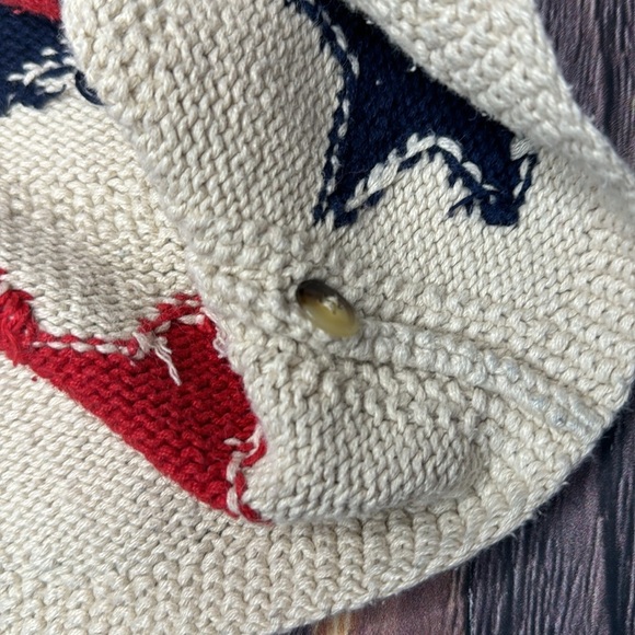 Vintage Disney Limited Edition Crochet Knit 4th of July Sweater Women's Large - Picture 10 of 10